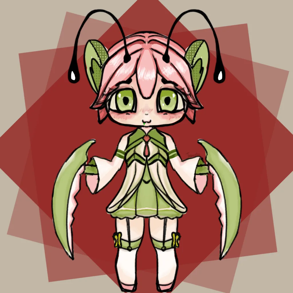 Chibi Mantis Girl
